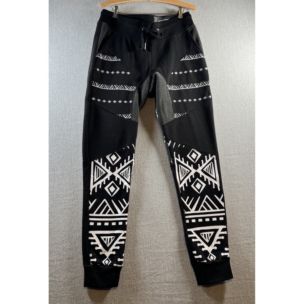 Brooklyn Standard Jogger Sweatpants Drawstring Size Large Mens Black Fleece
